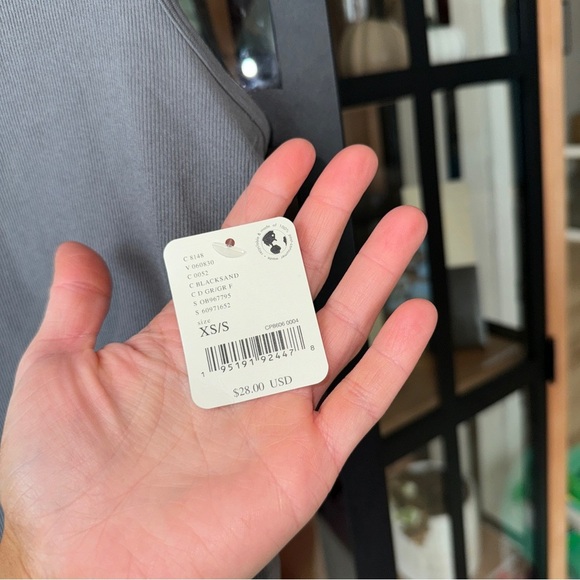 Free People Hayley Brami racerback tank top crop stretchy ribbed intimately - Picture 5 of 8